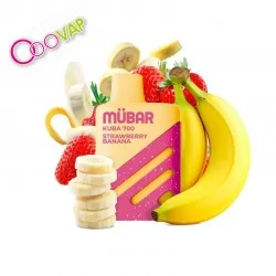 STRAWBERRY BANANA POD DESECHABLE MUBAR KUBA 700