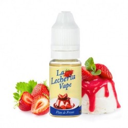 Flan de fresa aroma...