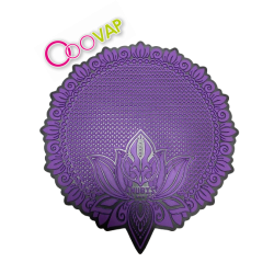 Tapete Anubis negro morado...