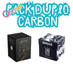 Pack duplo carbon