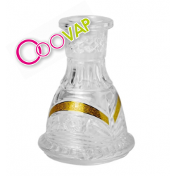 Base Mr shisha Baby clear gold