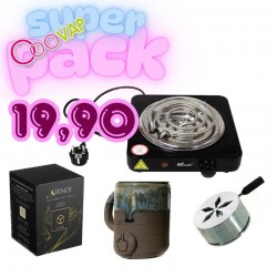 Pack hornillo 1000 w carbon...