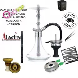 Pack cachimba Aladin hookah...