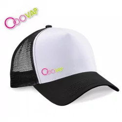 Gorra Ooovap blanca y negro