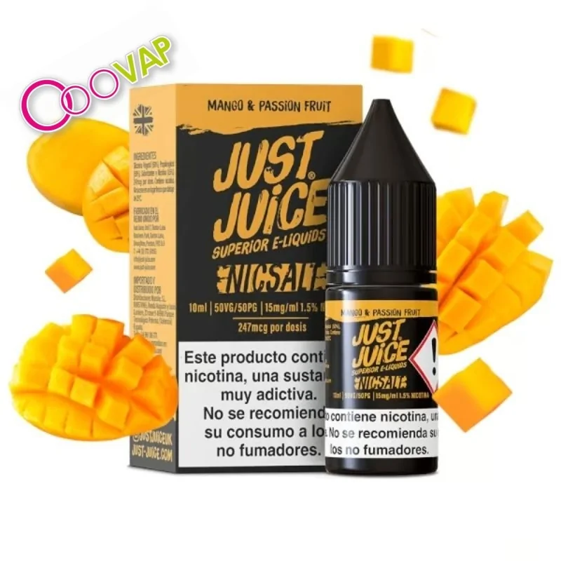 Just Juice Mango & Passion Fruit - 50/50 vista 1