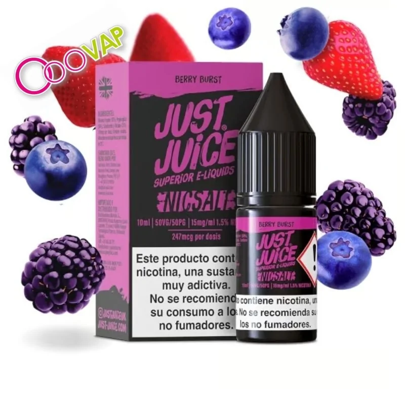 Berry Burst - Just Juice Nic Salts 10ml