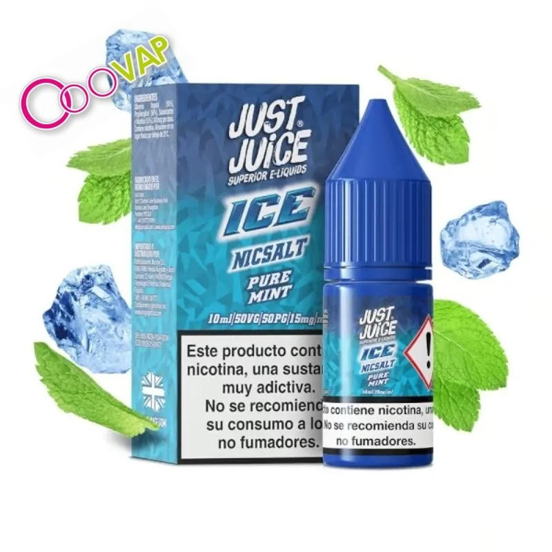 Pure Mint Just Juice Nic Salts 10ml