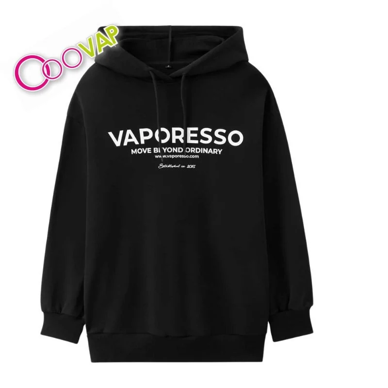 Sudadera Vaporesso color negro en talla 2XL