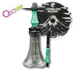 Chameleon Hookah Vulkan Jade verde plato