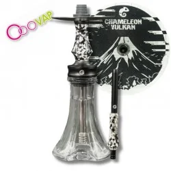 Chameleon Hookah Vulkan Obsidian plato