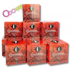 Pack 10 Kg Carbón CocoSoul 26x26 1kg