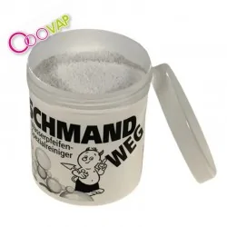 Polvo limpiador de cachimbas bote abierto Polvo limpiador de cachimbas bote abierto