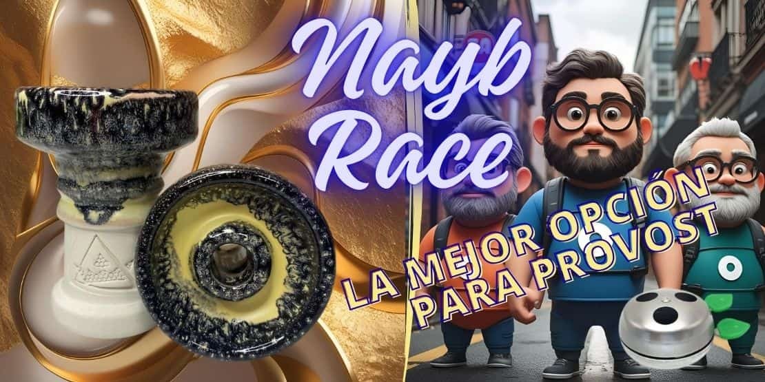 Cazoleta para cachimba y provost Nayb Race