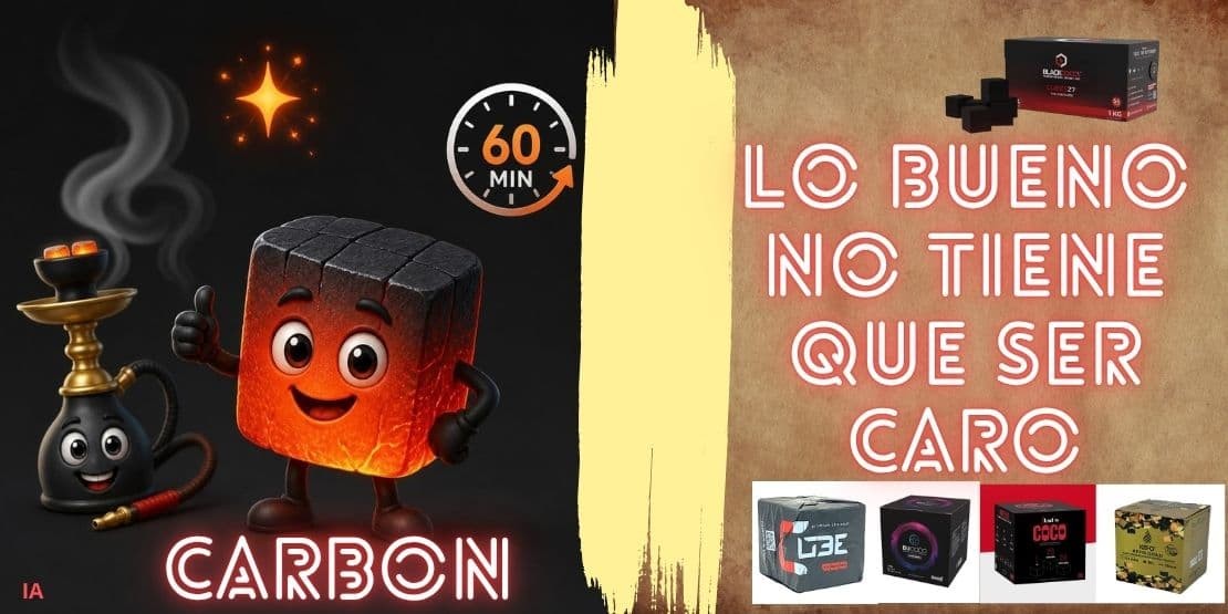Mejores ofertas de carbón para cachimba