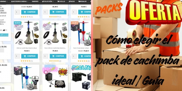 ⭐ Cómo elegir el pack de cachimba ideal | Guía OooVap.com