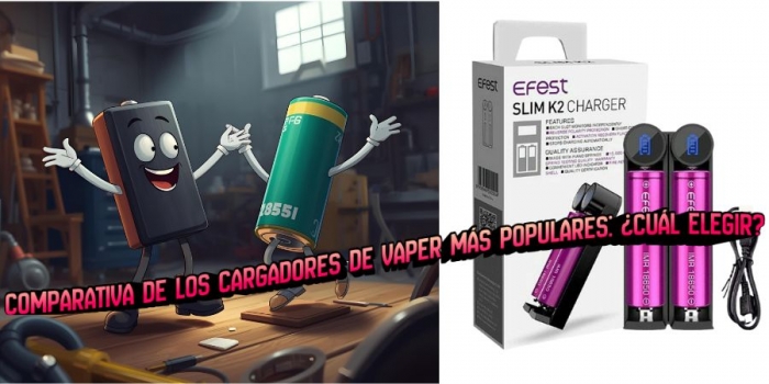 ⭐ Comparativa de los cargadores de vaper más populares: ¿cuál elegir?