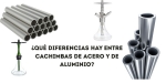 ¿Qué diferencias hay entre cachimbas de acero y de aluminio?