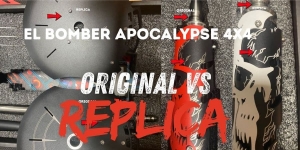 Cómo diferenciar una cachimba El Bomber Apocalypse 4x4 original de una réplica | ooovap.com